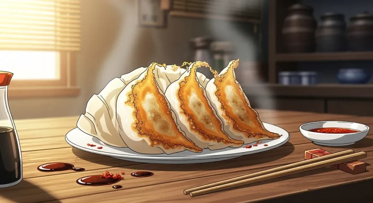 Anime food 4K wallpaper for desktop PC and laptop, Japanese cuisine background