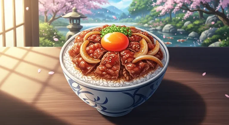 Anime food in 4K resolution wallpaper, optimized for desktop PC and notebook