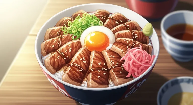 Anime food 4K HD wallpaper image for widescreen desktop PCs and laptops