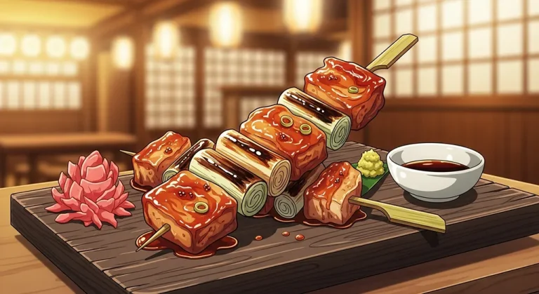 Anime food 4K wallpaper for desktop PC and laptop, Japanese cuisine background
