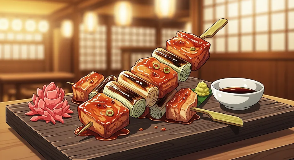 Anime food 4K wallpaper for desktop PC and laptop, Japanese cuisine background