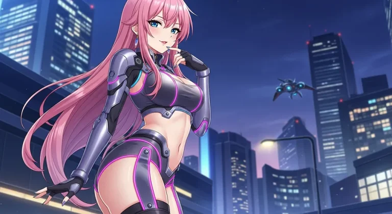 Ultra HD anime girl 4K wallpaper design for desktop monitors and laptops