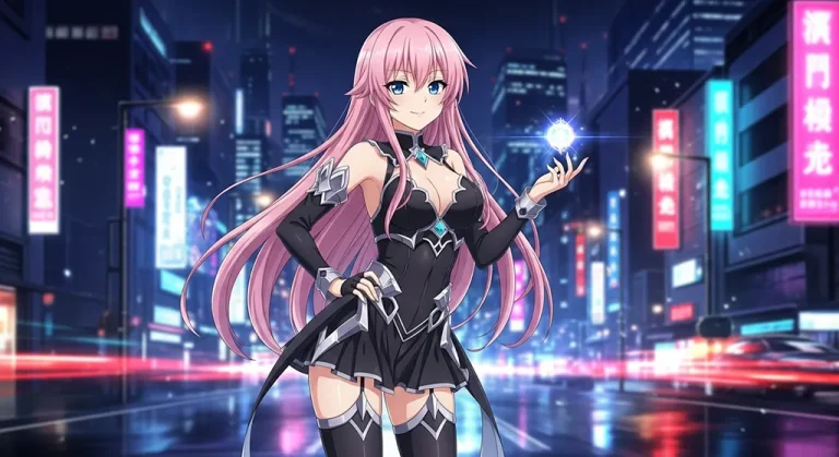 Anime girl HD 4K wallpaper for laptop background and desktop display