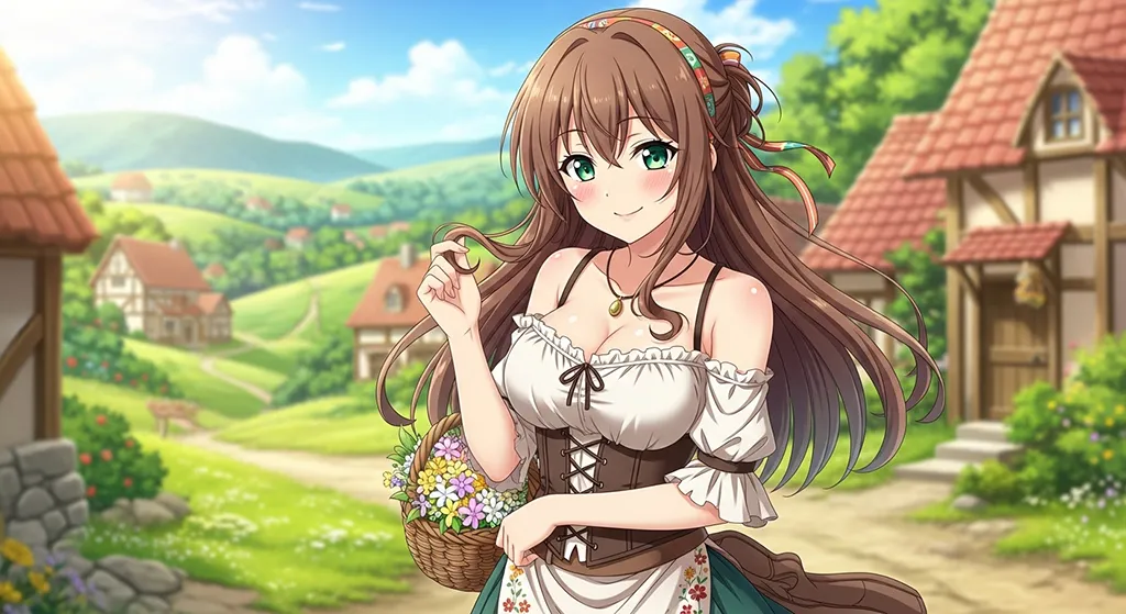 Japanese anime girl ultra HD wallpaper for desktop and notebook screens