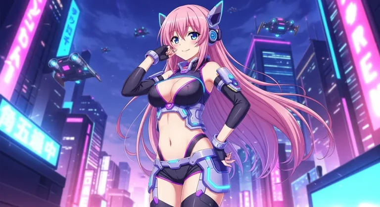 Anime girl 4K wallpaper for desktop PC and laptop, Japanese character background