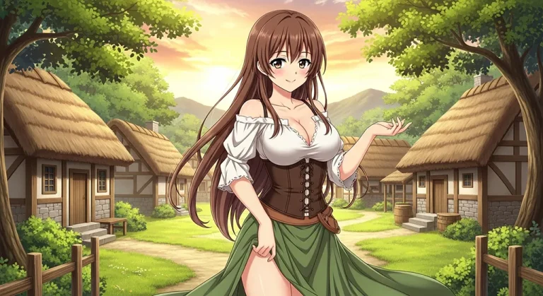 Japanese animation girl 4K wallpaper, suitable for desktop PC and laptops