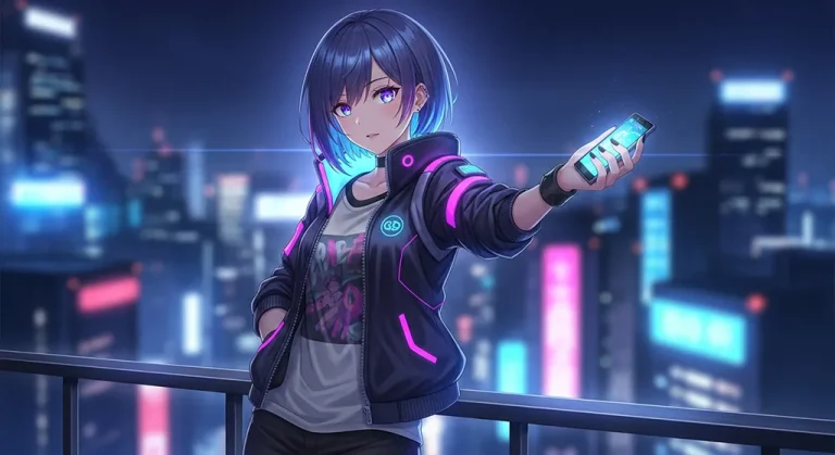 Anime girl 4K wallpaper for desktop PC and laptop, Japanese character background