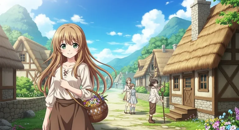 High-quality anime girl ultra HD wallpaper in 4K resolution for computers