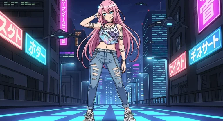 Anime girl ultra HD desktop wallpaper in 4K resolution for computer screens