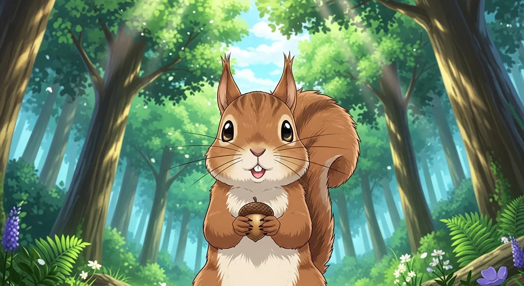 Anime animal wallpaper featuring vibrant and fun artwork.