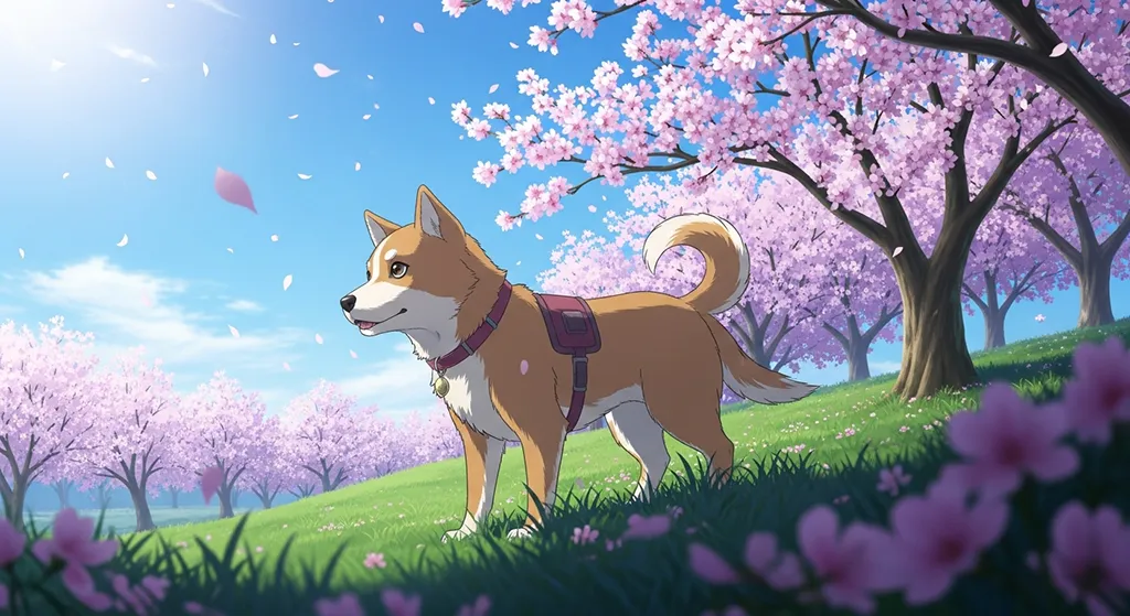 Download charming anime animal wallpapers with bright, lively designs.