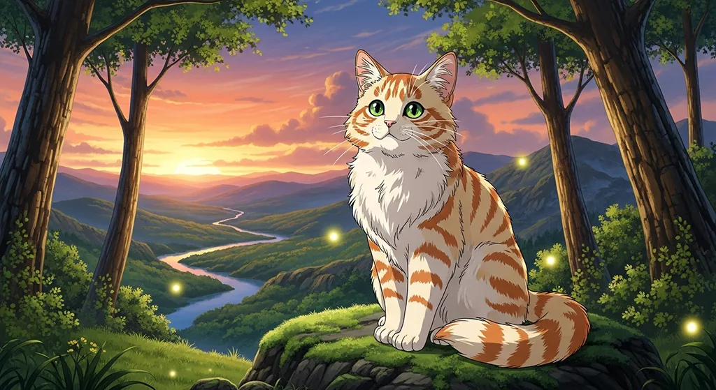 Cute anime-inspired animal wallpapers to decorate your screen.