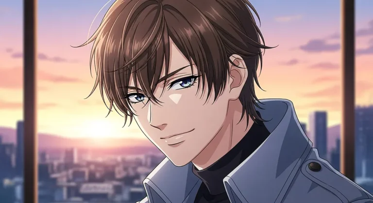 Japan anime boy wallpaper design for desktop
