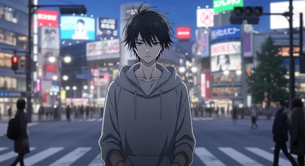 anime boy computer desktop art wallpaper