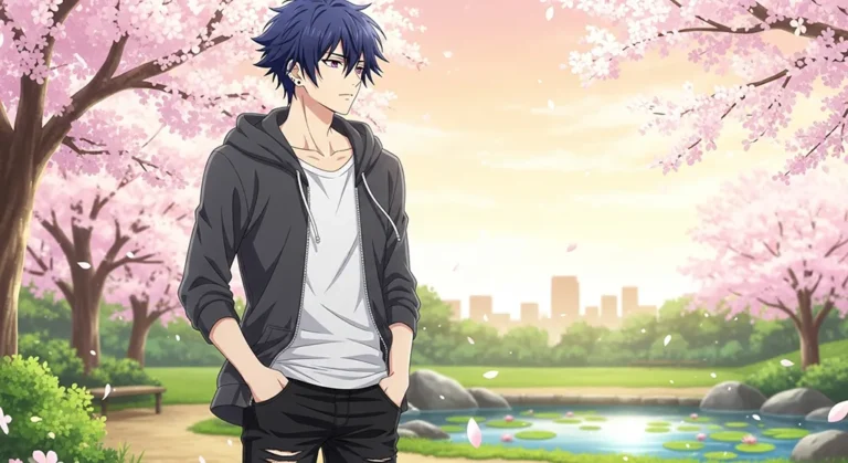 anime boy detailed scene 4k wallpaper