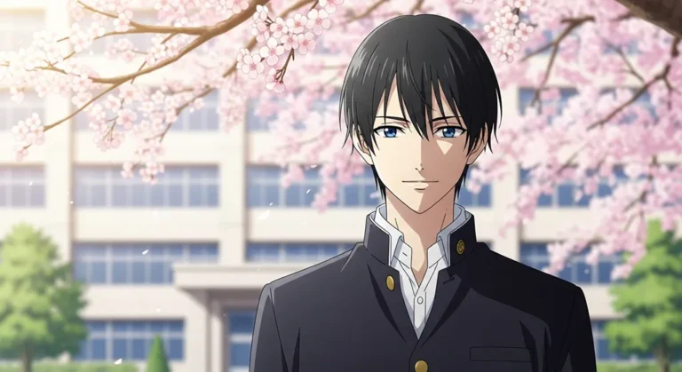 anime boy hd high fidelity background