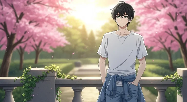 anime boy 4k creative background for pc