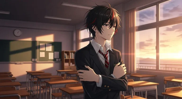 anime boy vibrant hd computer background