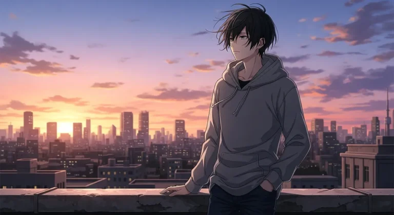 anime boy desktop background in hd