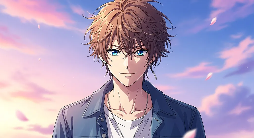 Anime boy wallpaper for desktop screens