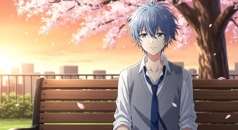 anime boy desktop screen illustration