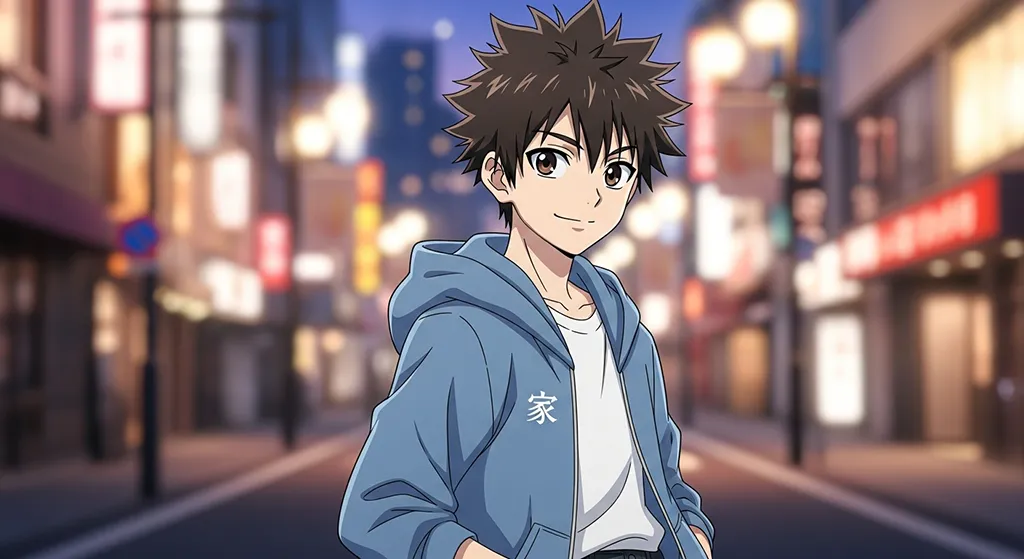 anime boy hd artistic creation wallpaper