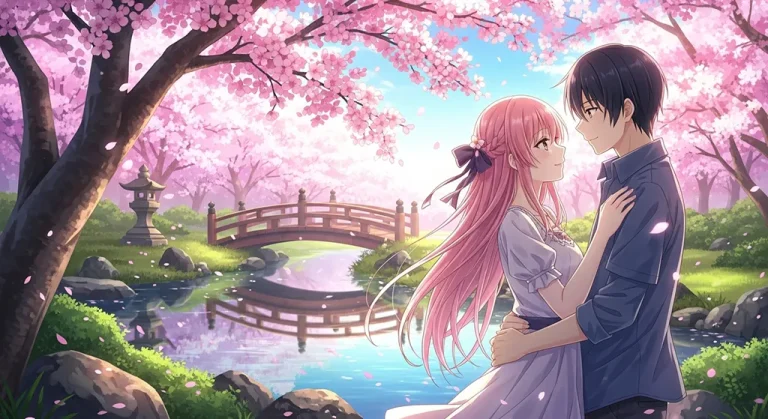 Couple anime wallpaper for desktop screens