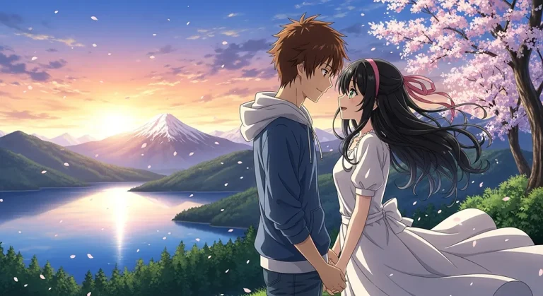 Couple anime wallpaper for PC screens