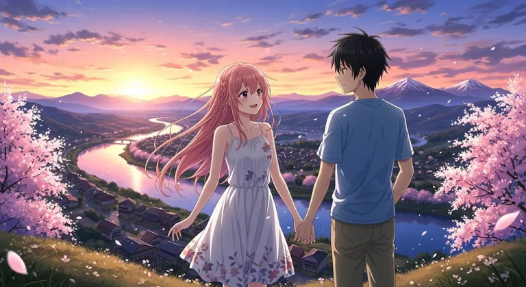 Anime couple wallpaper for desktop backgrounds