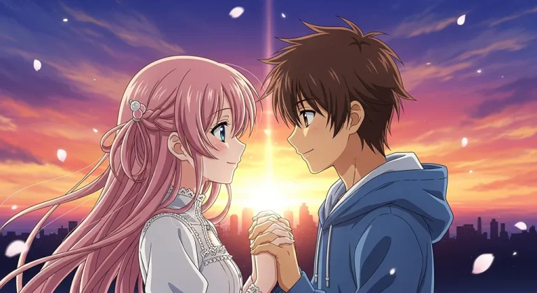 Anime couple background wallpaper for laptop