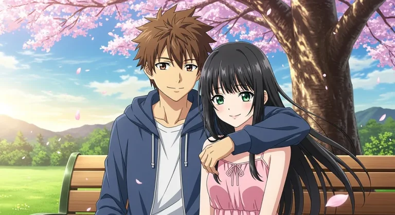 Anime wallpaper for couple background on PC