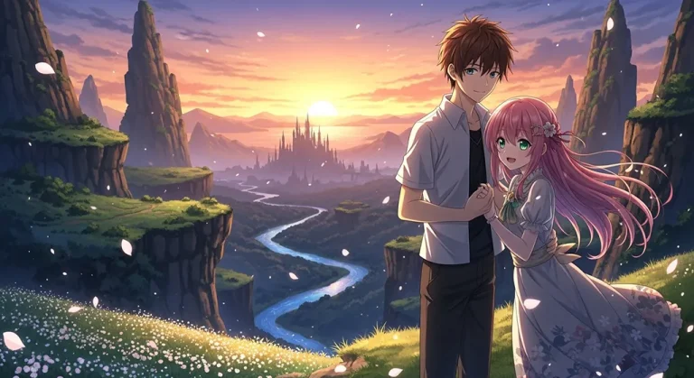 Couple love anime wallpaper for PC