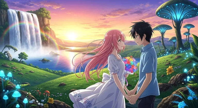 Anime lovebirds wallpaper for laptop