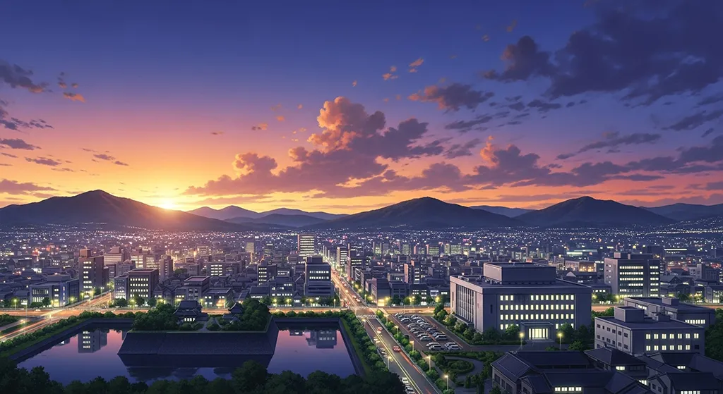 Tokyo city night skyline for desktop backgrounds