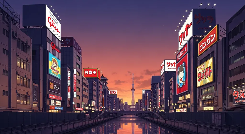 cute futuristic city scenery wallpaper for desktops