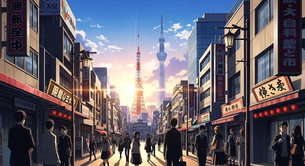 awesome cyberpunk cityscape for desktop backgrounds