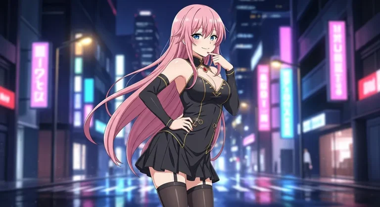 Bright theme anime girl wallpaper for PC