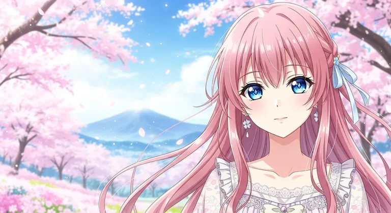 Unique anime girl wallpaper for laptops