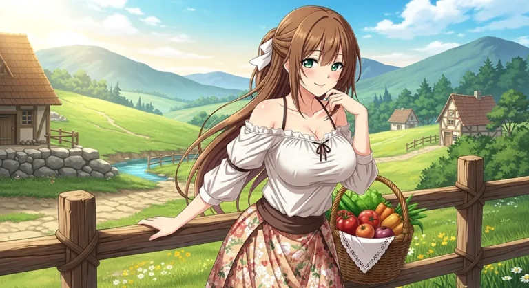 Hot sexy anime girl image for laptop backgrounds