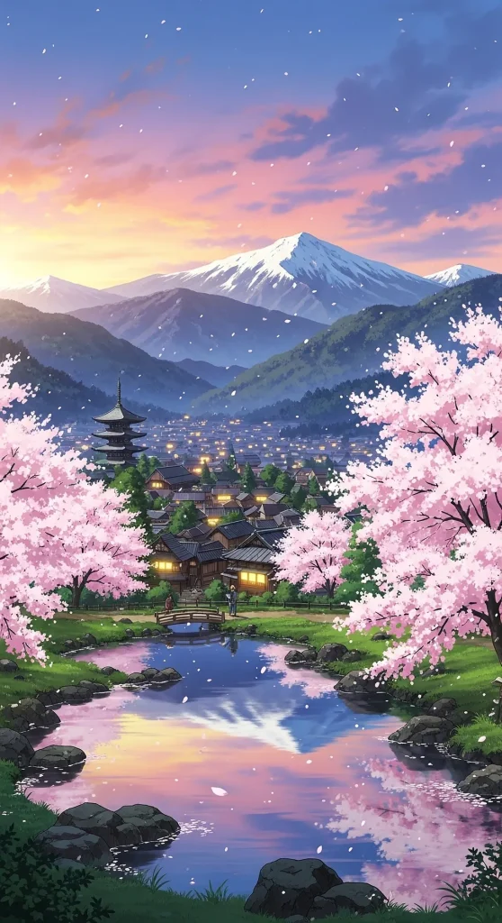 High-quality anime wallpaper for smartphone backgrounds