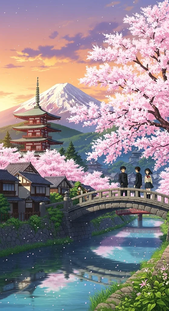 Eye-catching anime phone wallpaper 4k for mobile phone
