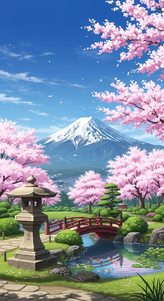 High-resolution anime wallpaper for mobile phones