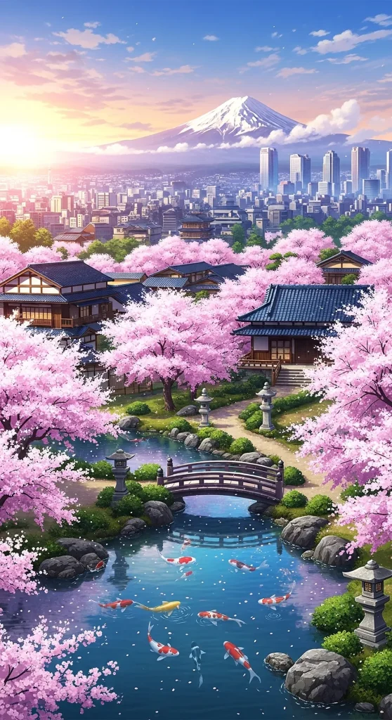 Stunning anime phone wallpaper with colorful designs