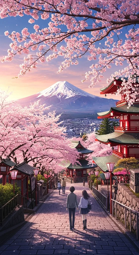 Creative anime phone wallpaper with striking visuals