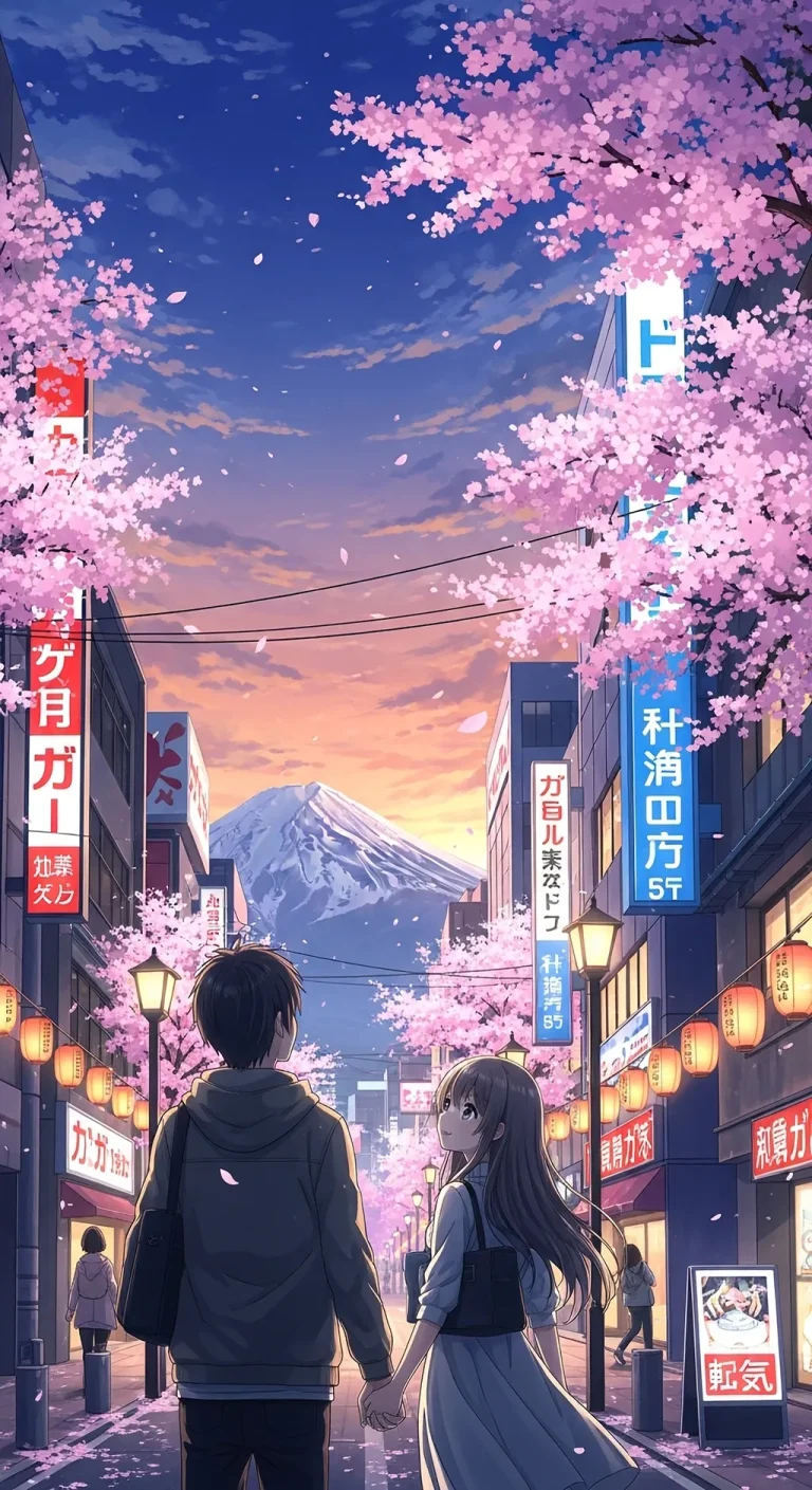 Japan 4k anime phone wallpaper