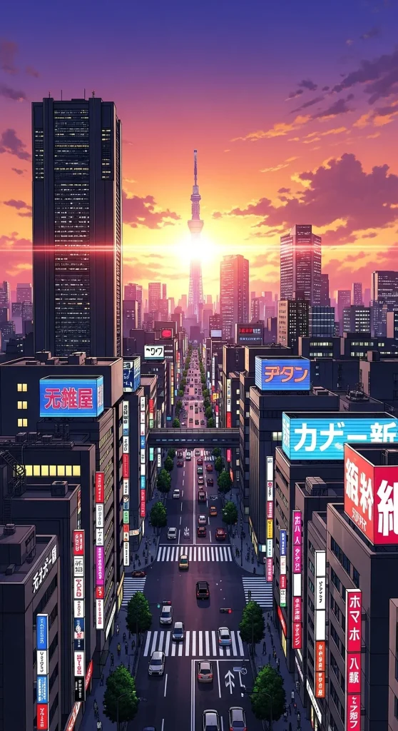 HD phone wallpaper featuring anime characters and scenes