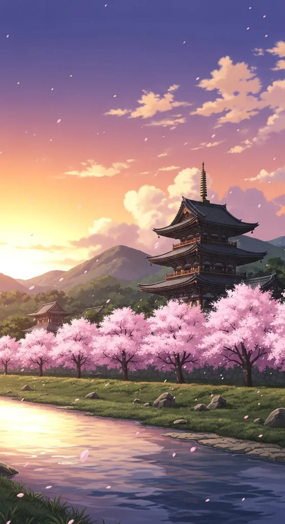 Creative anime character wallpaper for mobile phone backgrounds