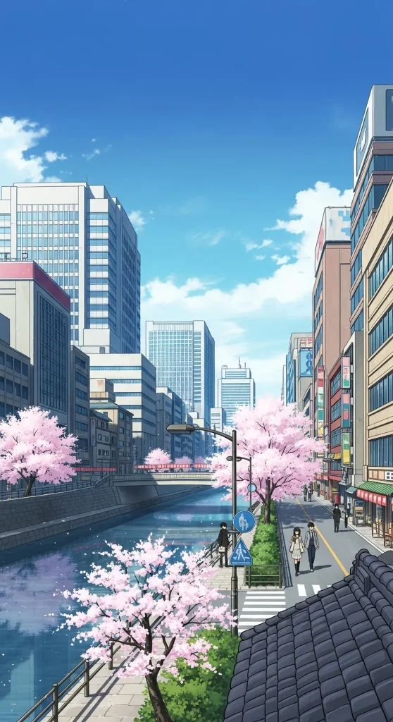 High-definition phone wallpaper featuring anime artwork