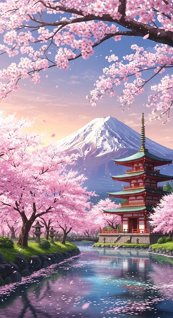 Stunning anime-themed phone backgrounds for mobile screens