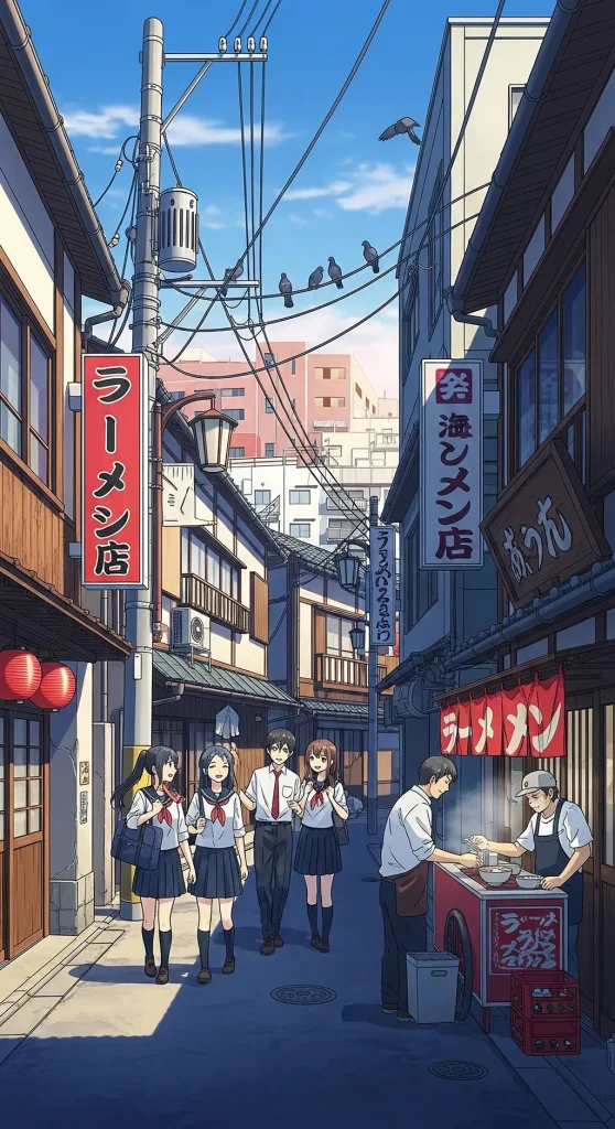 Beautiful anime phone wallpaper featuring colorful designs